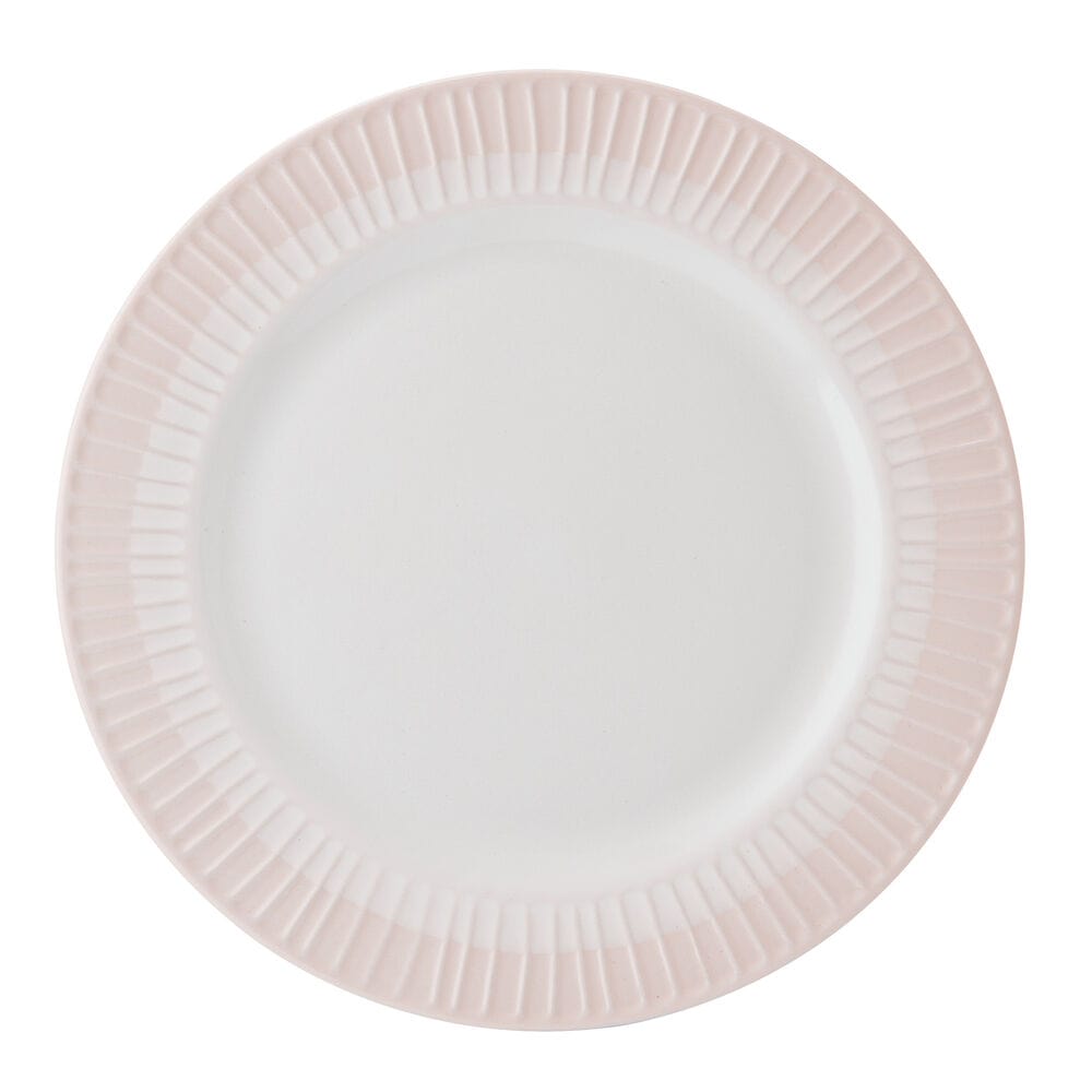 Darbie Angell Rising Up Blush 12 Piece Dinnerware Set. Service for 4