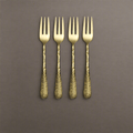Sable Gold Set of 4 Appetizer Forks