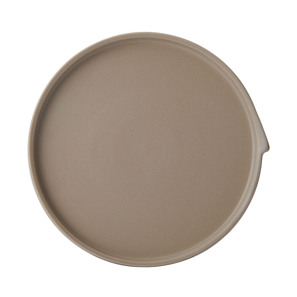 Contemporary Edge Taupe 12 Piece Dinnerware Set. Service for 4
