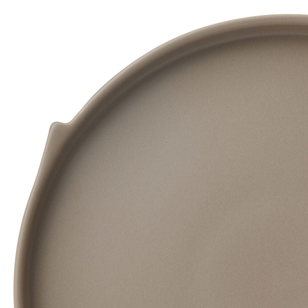 Contemporary Edge Taupe 12 Piece Dinnerware Set. Service for 4