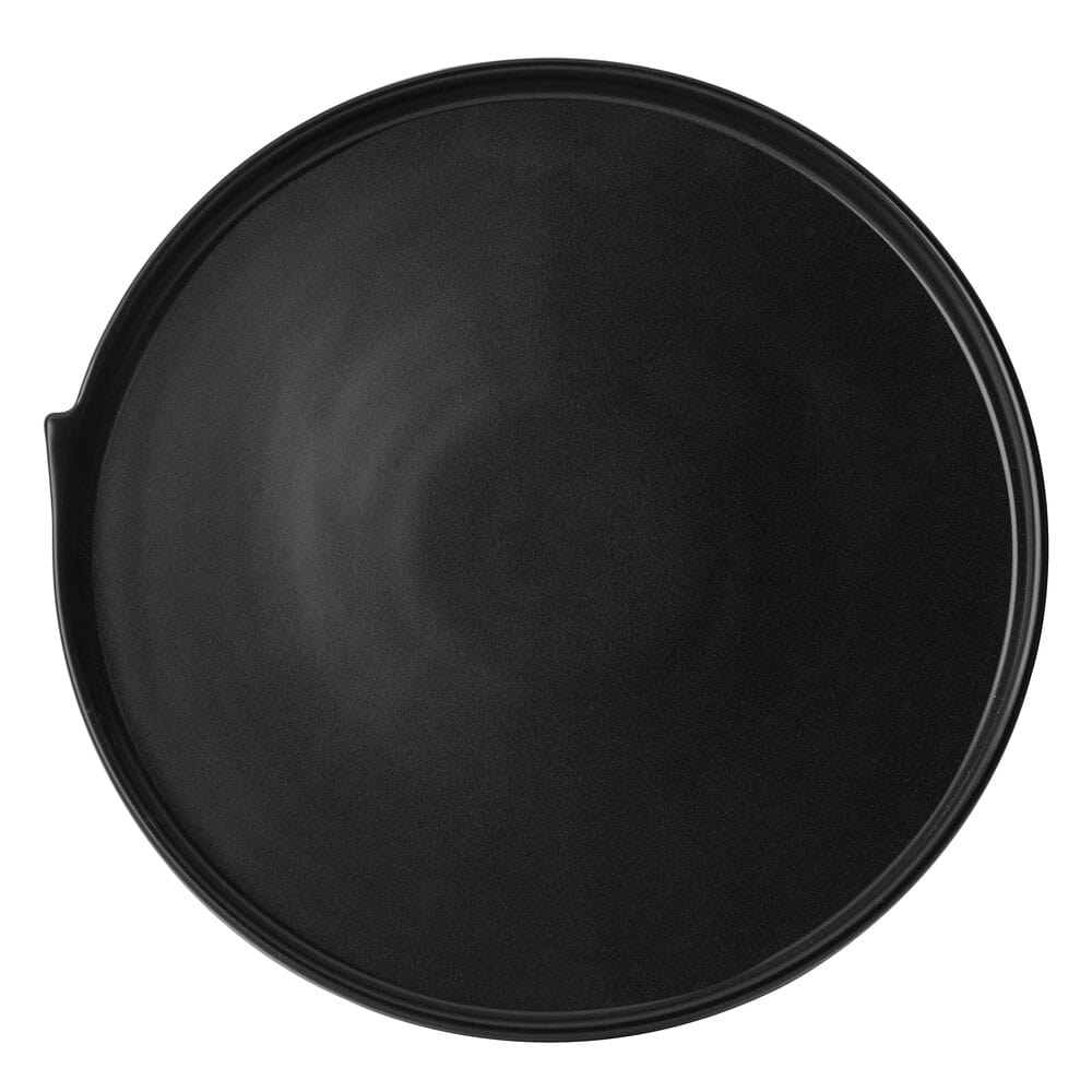 Contemporary Edge Black 12 Piece Dinnerware Set. Service for 4
