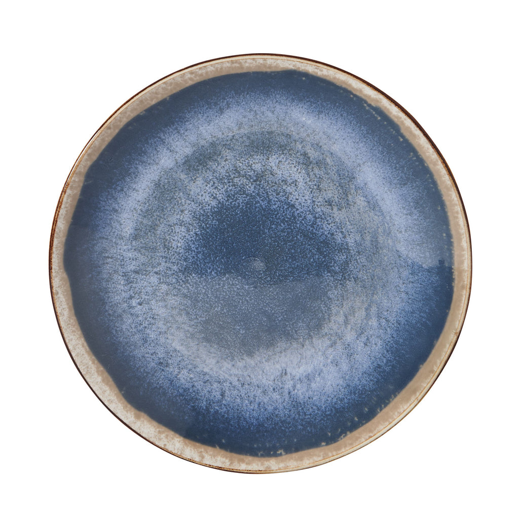 Glimmer Blue 12 Piece Dinnerware Set. Service for 4