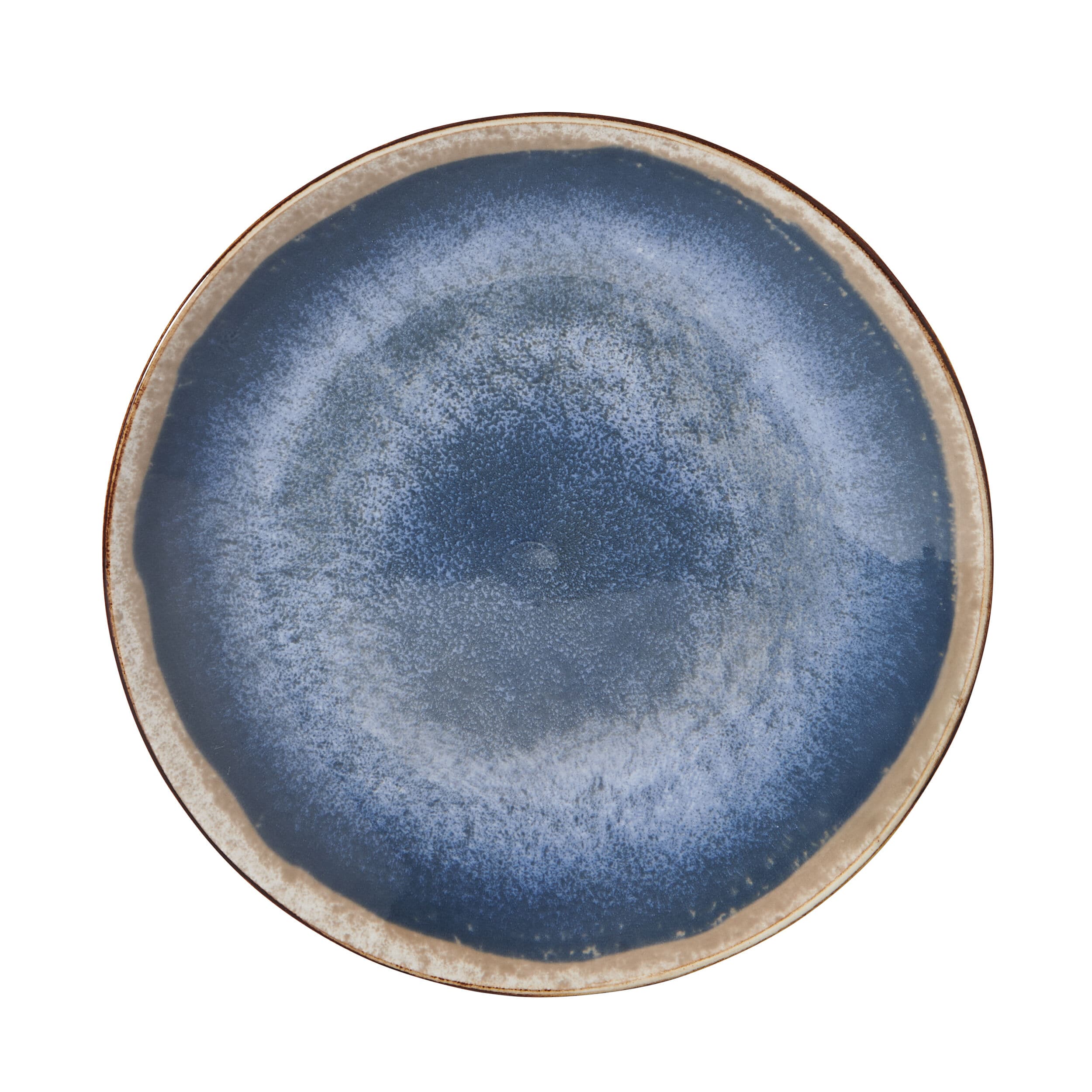 Glimmer Blue 12 Piece Dinnerware Set. Service for 4