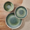 Glimmer Sage 12 Piece Dinnerware Set. Service for 4
