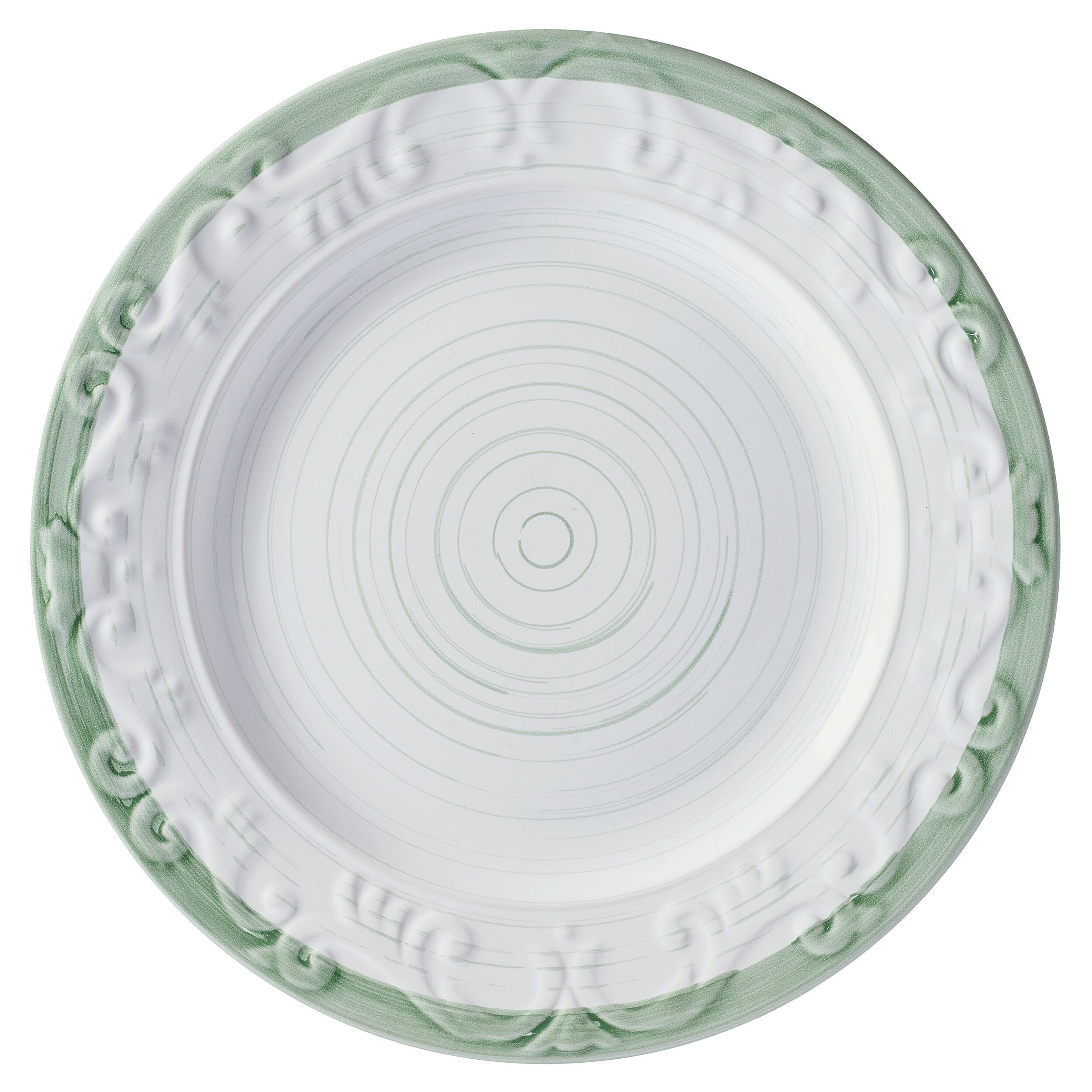 Trellis Sage Accent 12 Piece Dinnerware Set. Service for 4