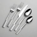 Arabesque Frost 42 Piece Flatware Set with Caddy. Service for 8
