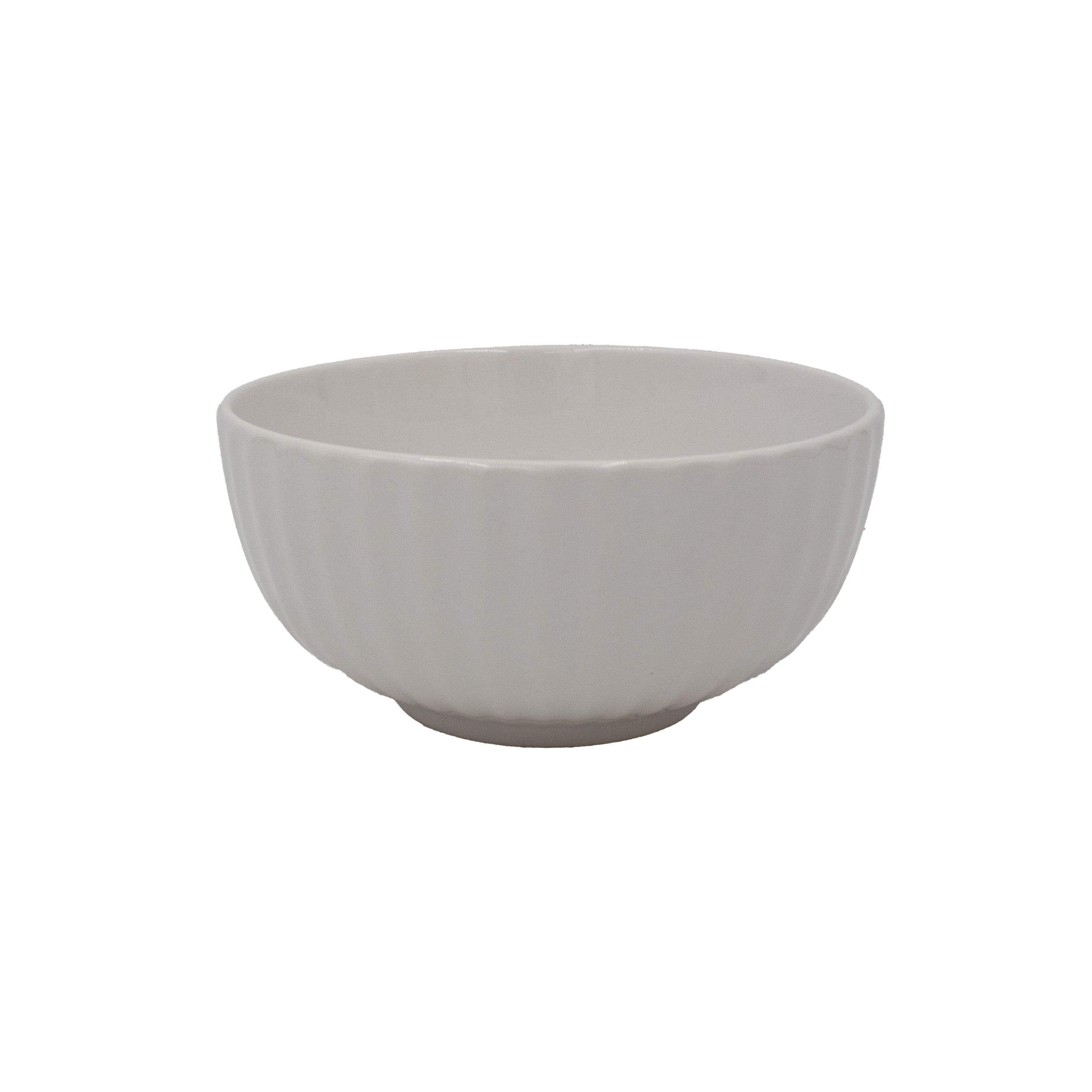 White Embossed 32 Piece Dinnerware Set. Service for 8