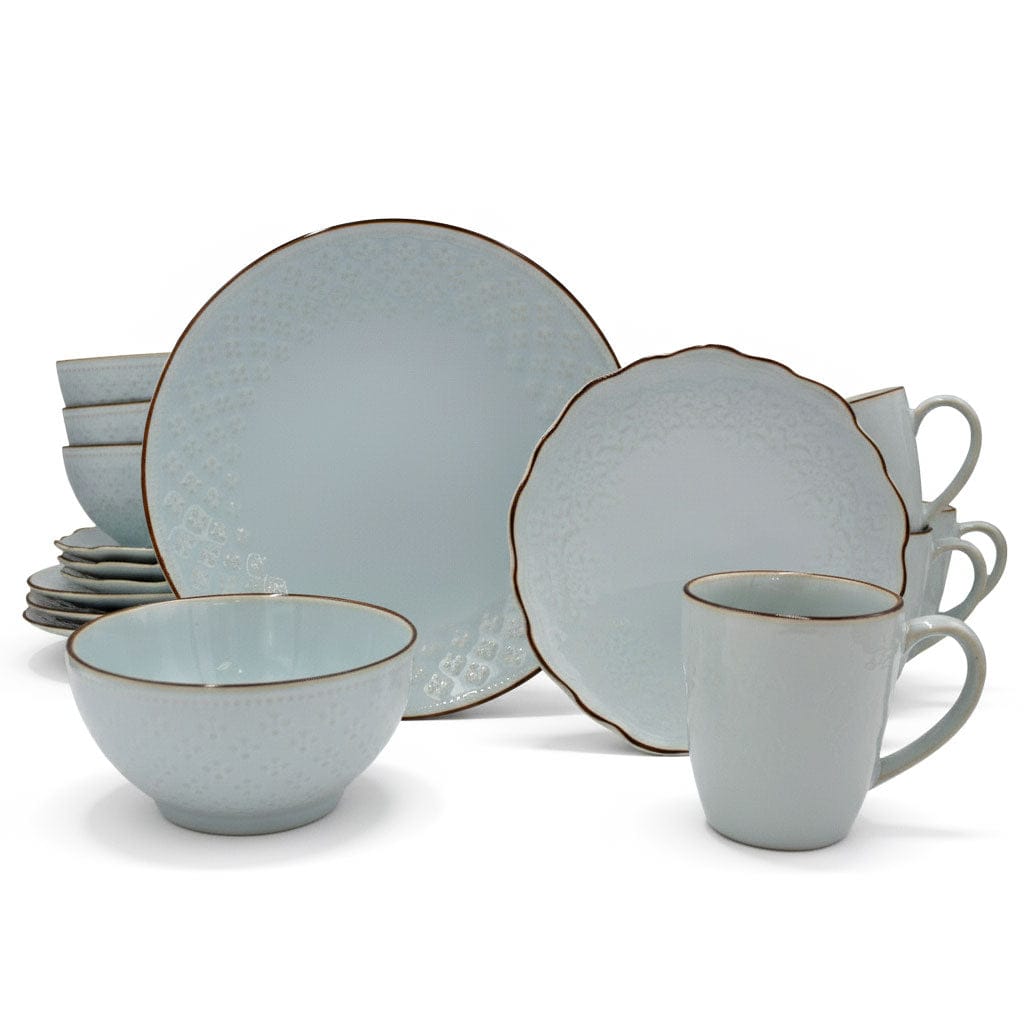 Joanne 16 Piece Dinnerware Set. Service for 4