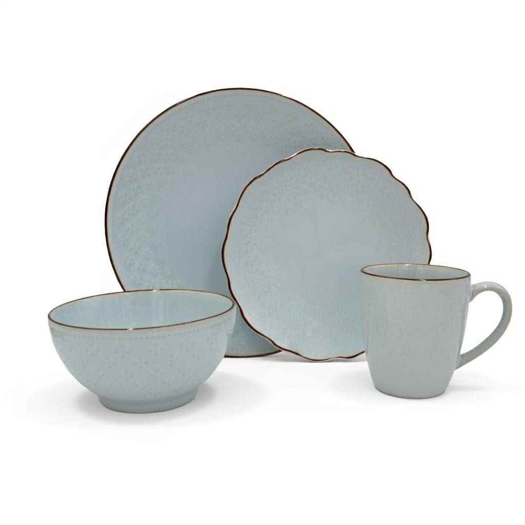 Joanne 16 Piece Dinnerware Set. Service for 4