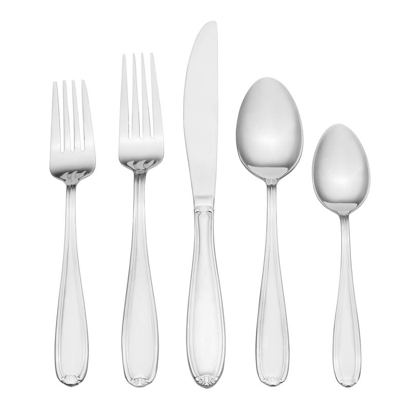 Linden 42 Piece Flatware Set. Service for 8