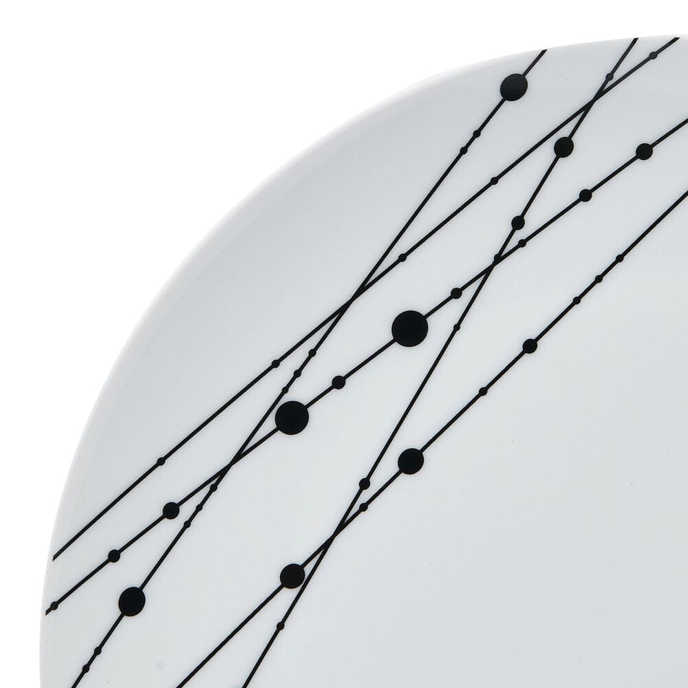 Linear Symphony 12 Piece Dinnerware Set. Service for 4