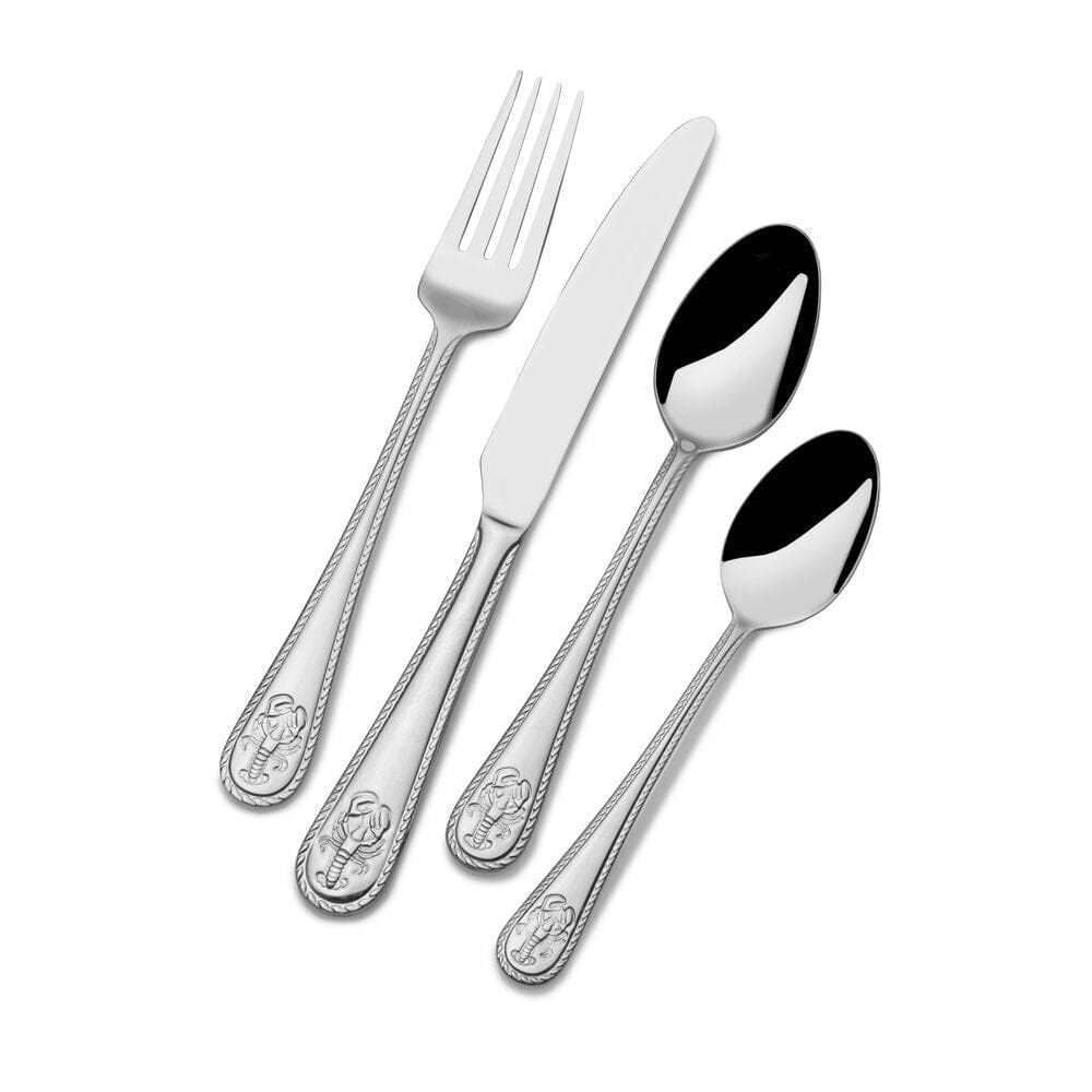 Lobster 16 Piece Flatware Set. Service for 4