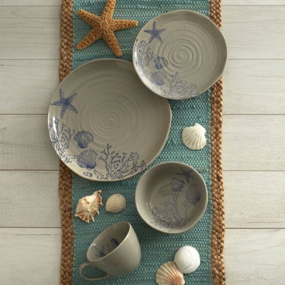 Southport 16 Piece Dinnerware Set. Service for 4