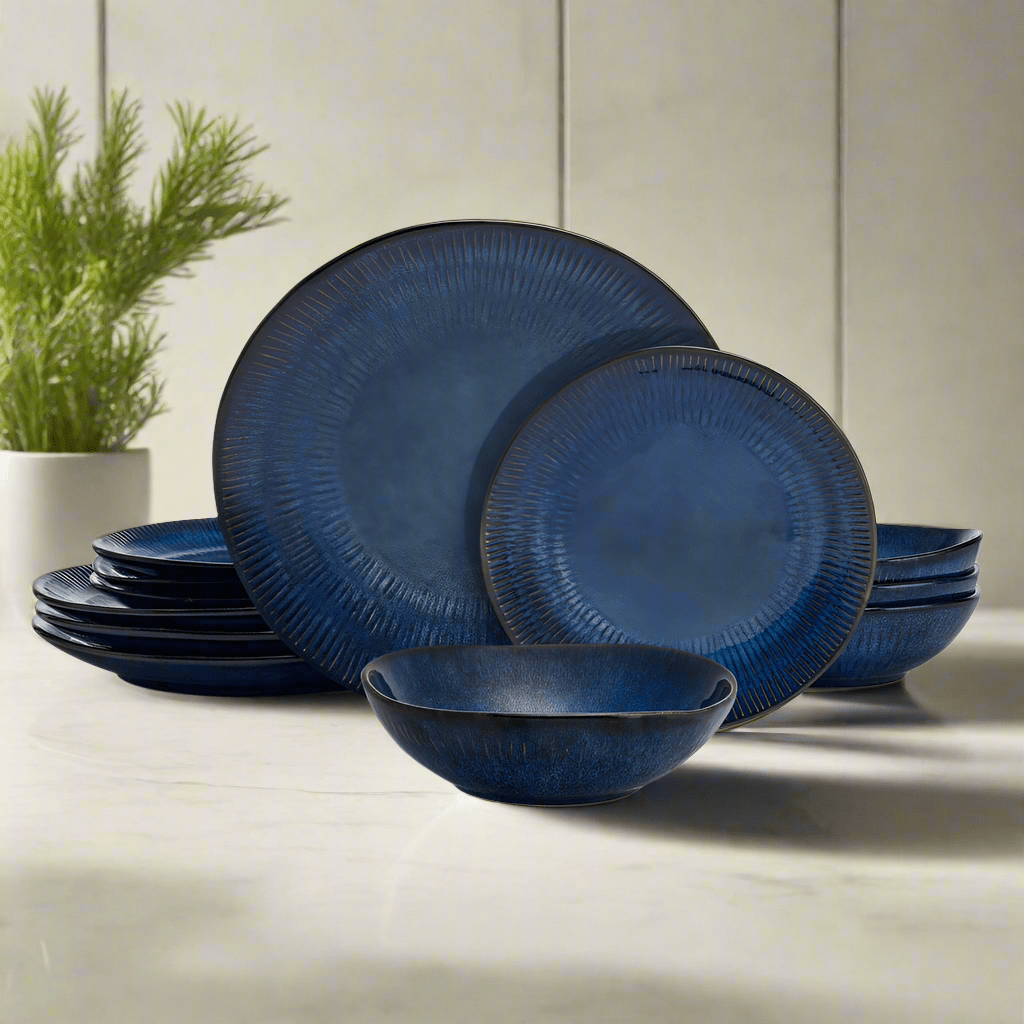 Racheal 12 Piece Dinnerware Set. Service for 4