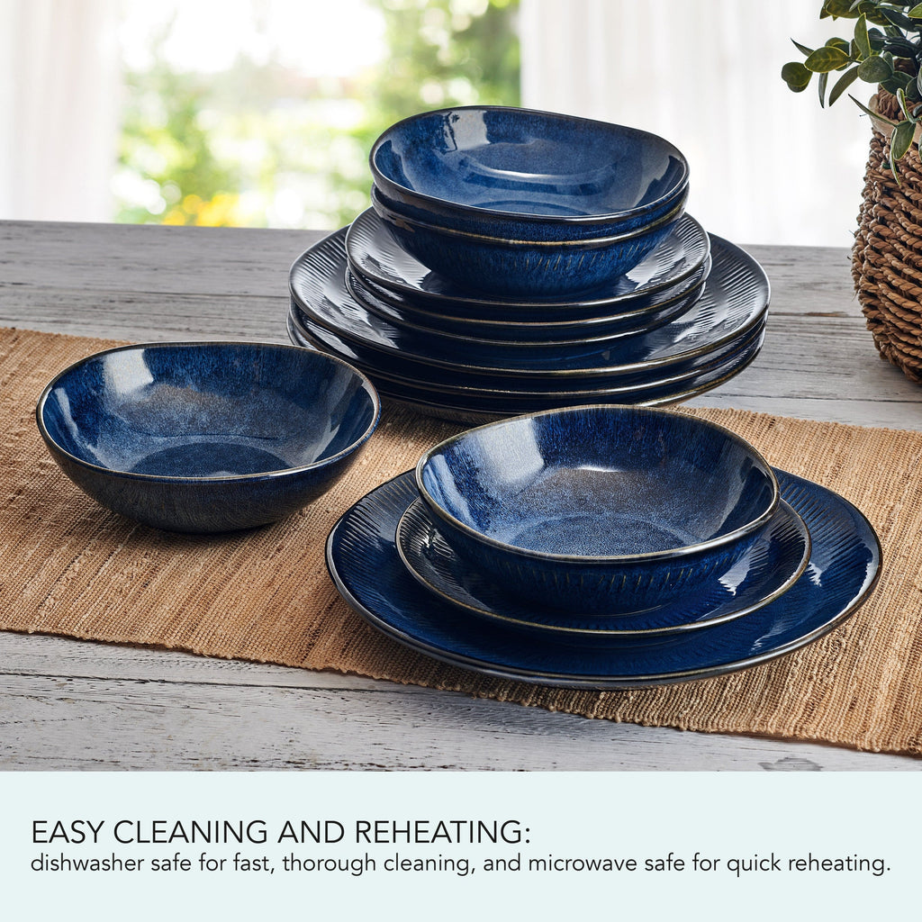 Racheal 12 Piece Dinnerware Set. Service for 4