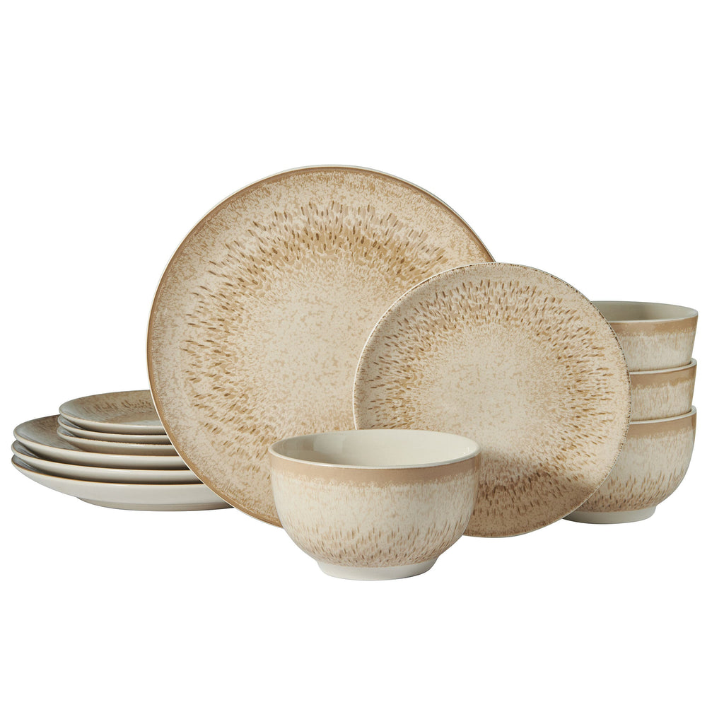 Radiance 12 Piece Dinnerware Set. Service for 4