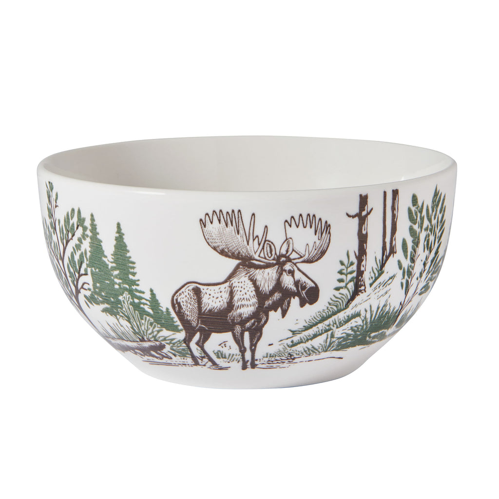 Rustic Lodge 12 Piece Dinnerware Set. Service for 4