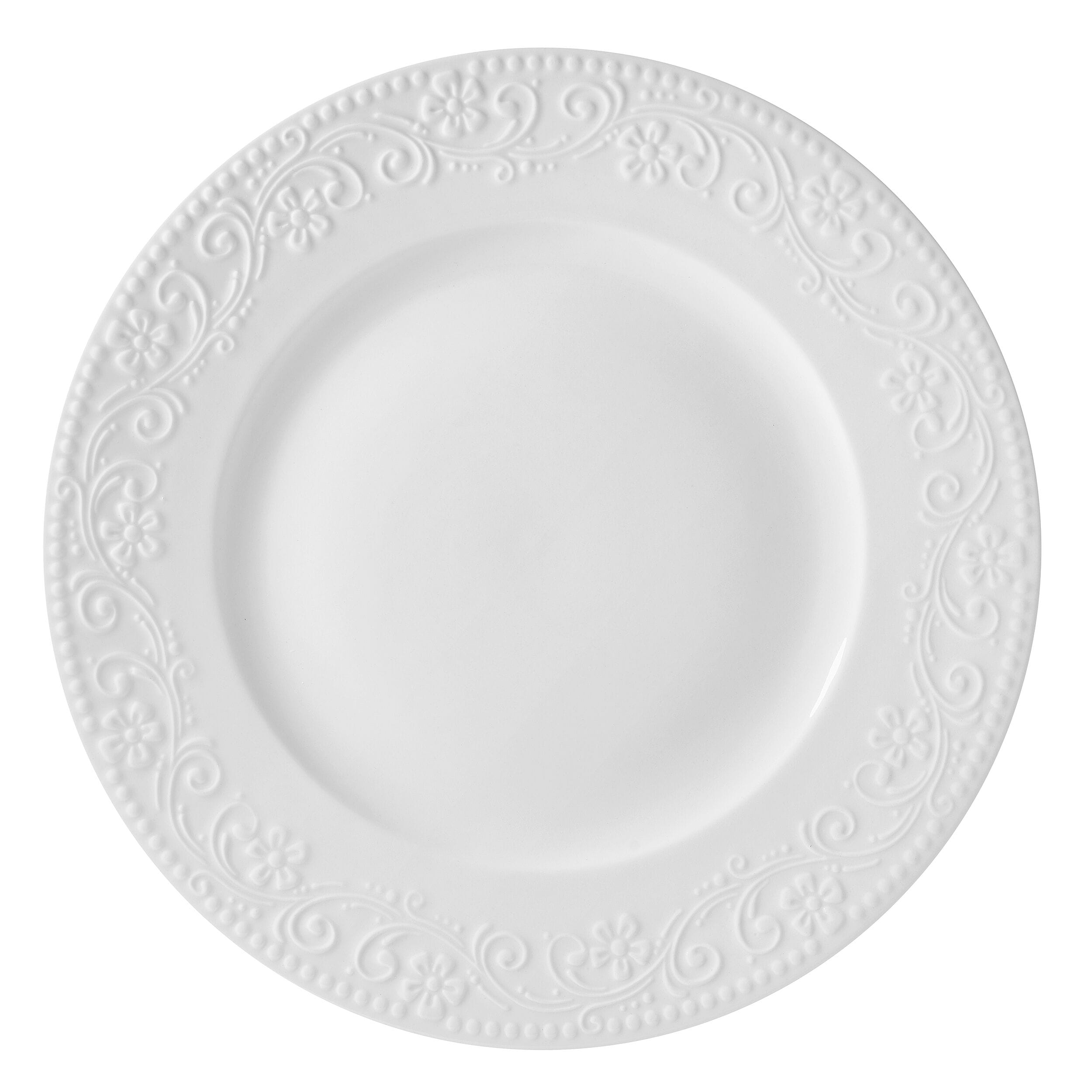 Textured Charm 24 Piece Dinnerware Set. Service for 8