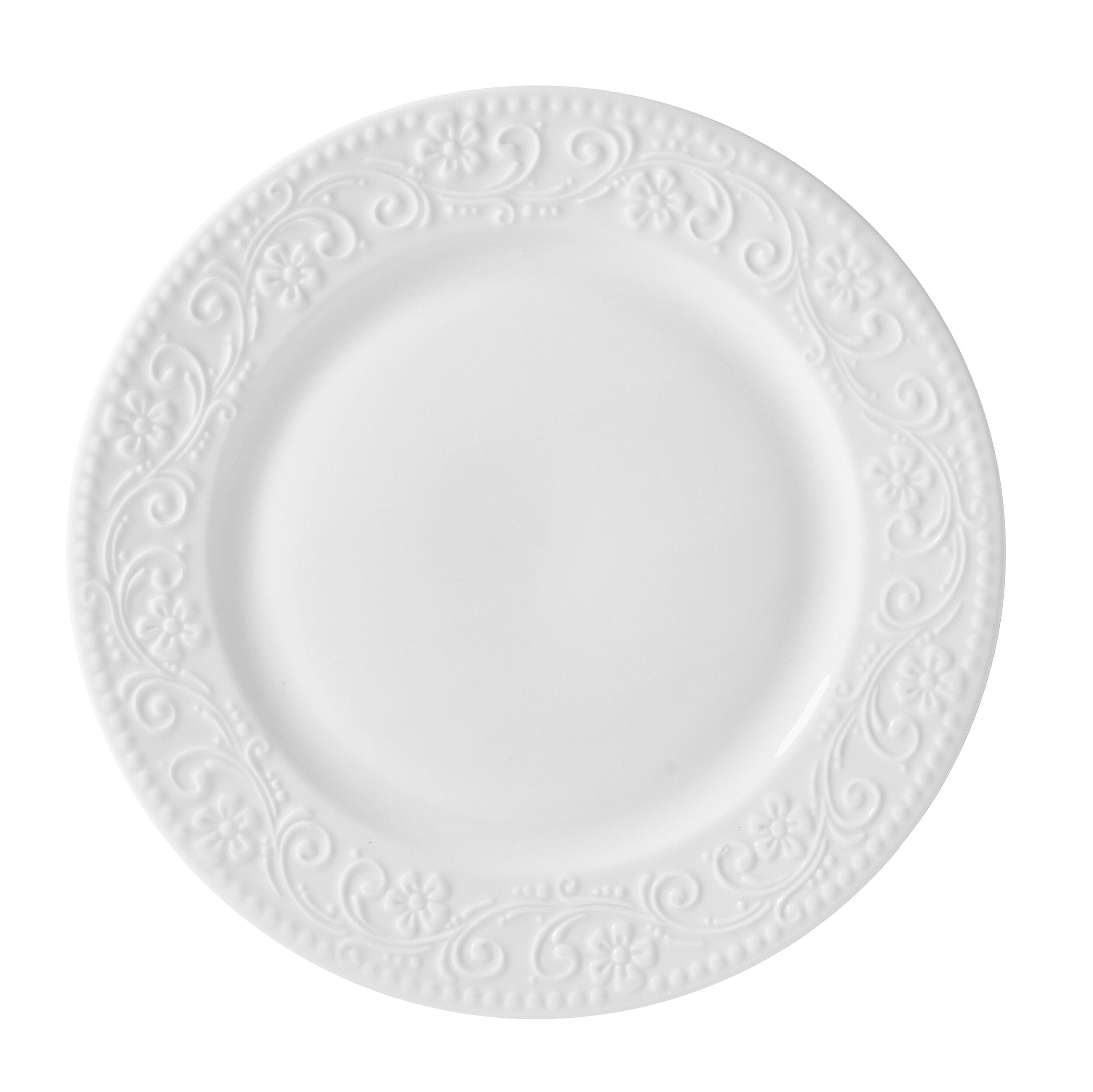 Textured Charm 24 Piece Dinnerware Set. Service for 8