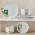 Underwater Life 12 Piece Dinnerware Set. Service for 4