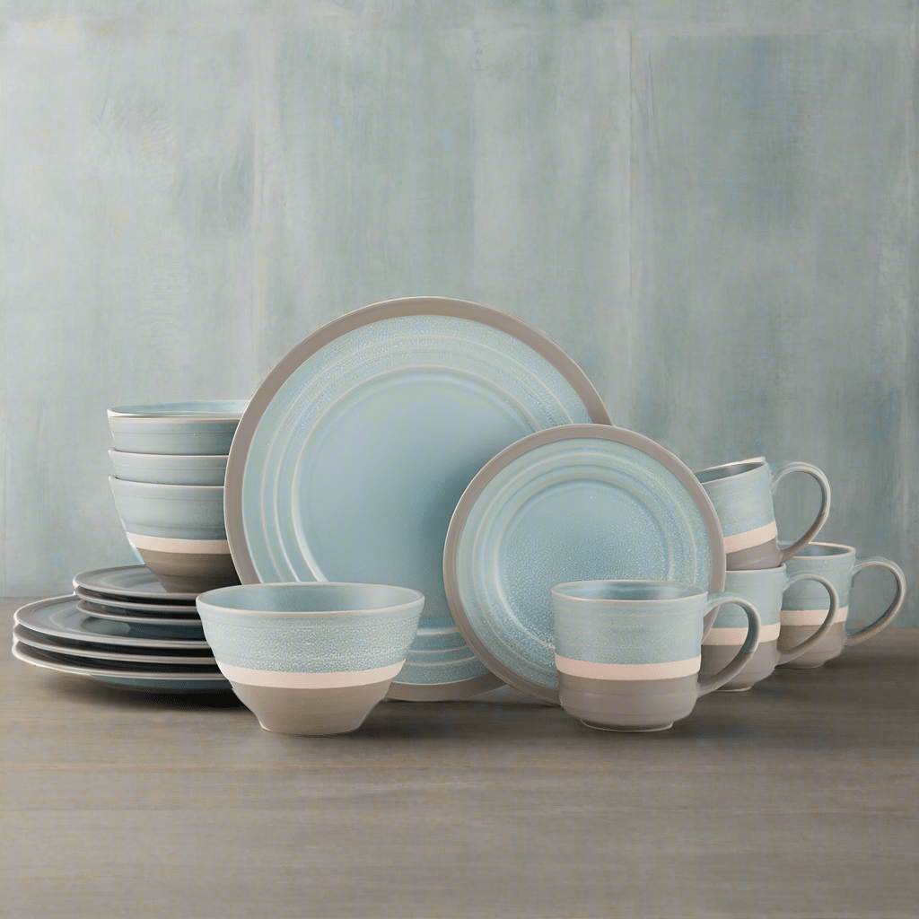Adina 16 Piece Dinnerware Set. Service for 4