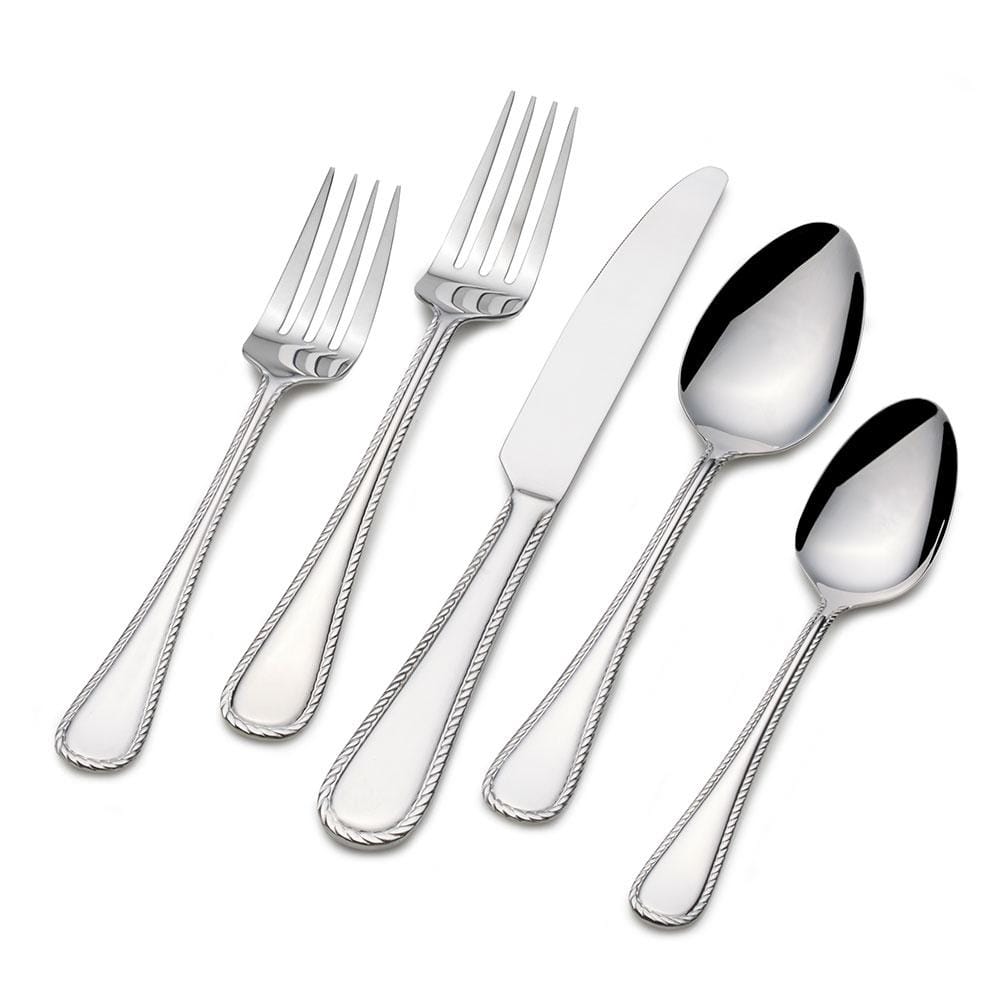 Adventure 51 Piece Flatware Set. Service for 8