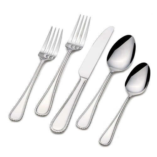 Adventure 51 Piece Flatware Set. Service for 8