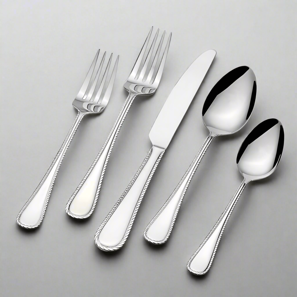 Adventure 51 Piece Flatware Set. Service for 8