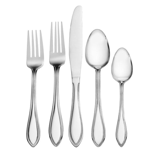 American Bead 53 Piece Flatware Set. Service for 8