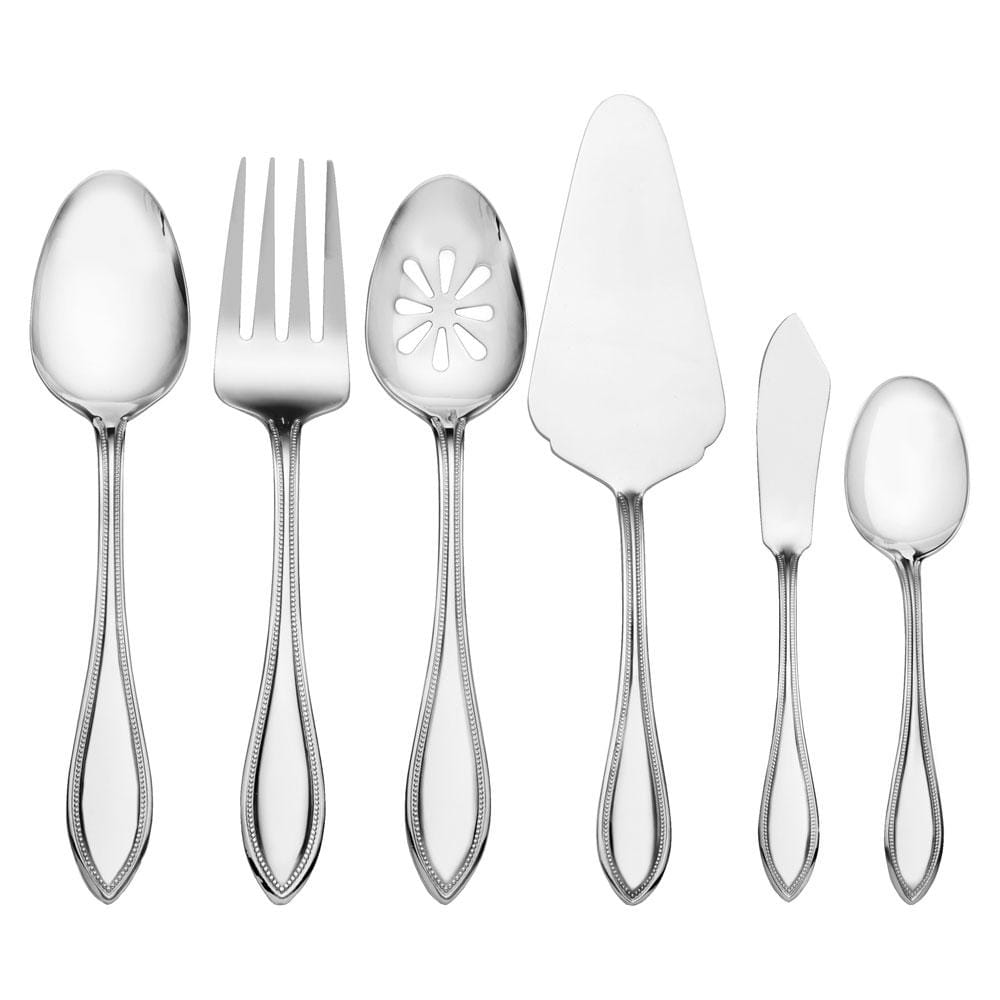 American Bead 53 Piece Flatware Set. Service for 8