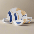 Artful Circles 12 Piece Set. Service for 4