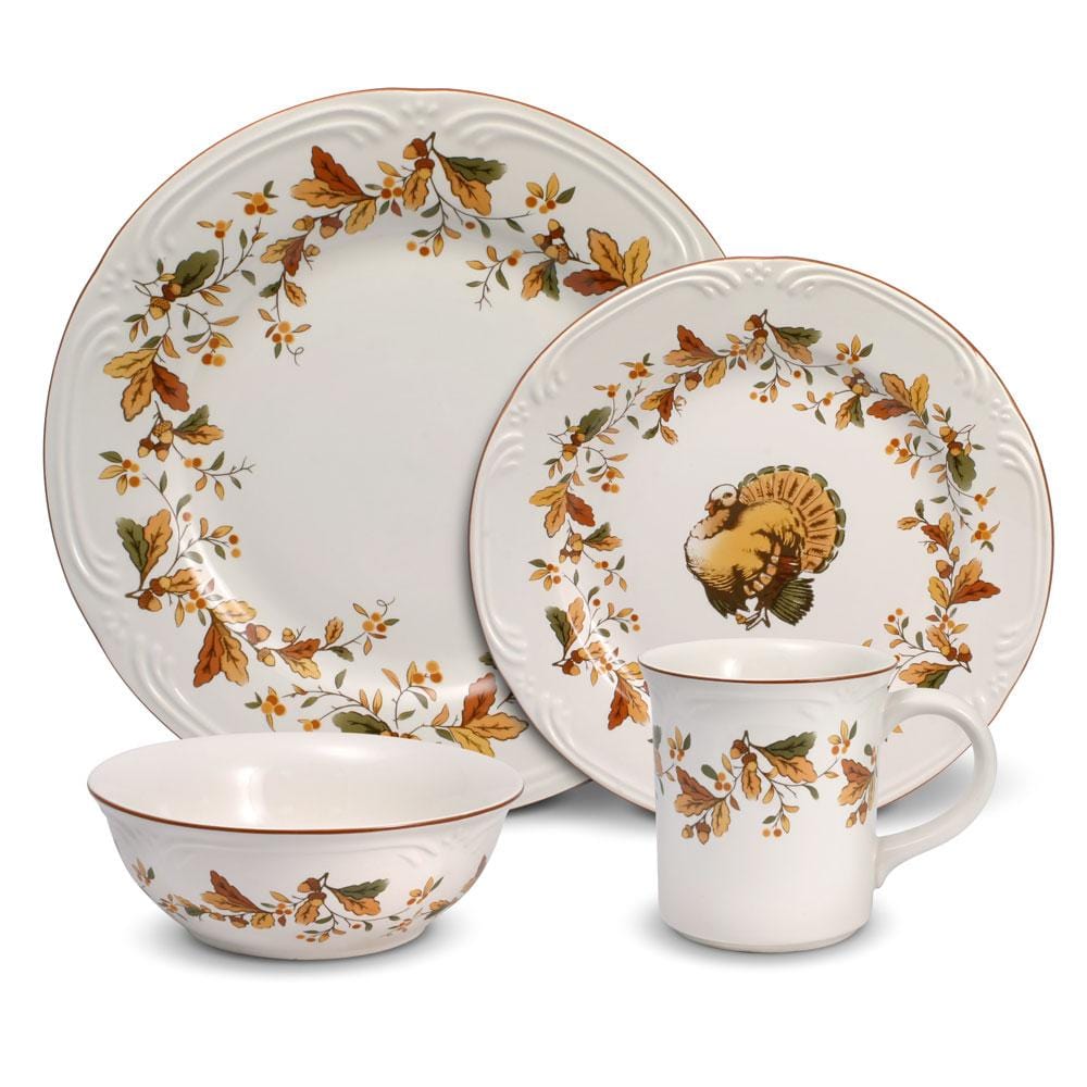 Autumn Berry™ 16 Piece Dinnerware Set. Service for 4