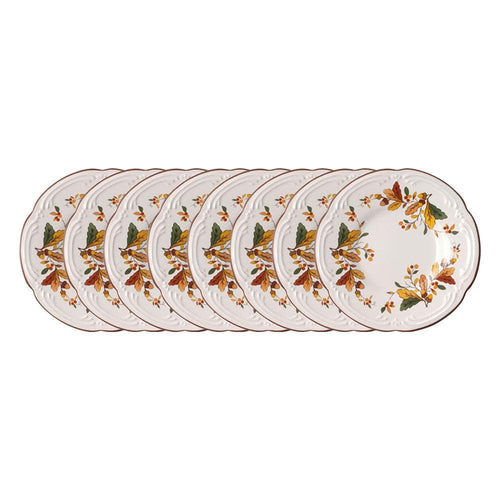 Autumn Berry™ Set of 8 Appetizer Plates