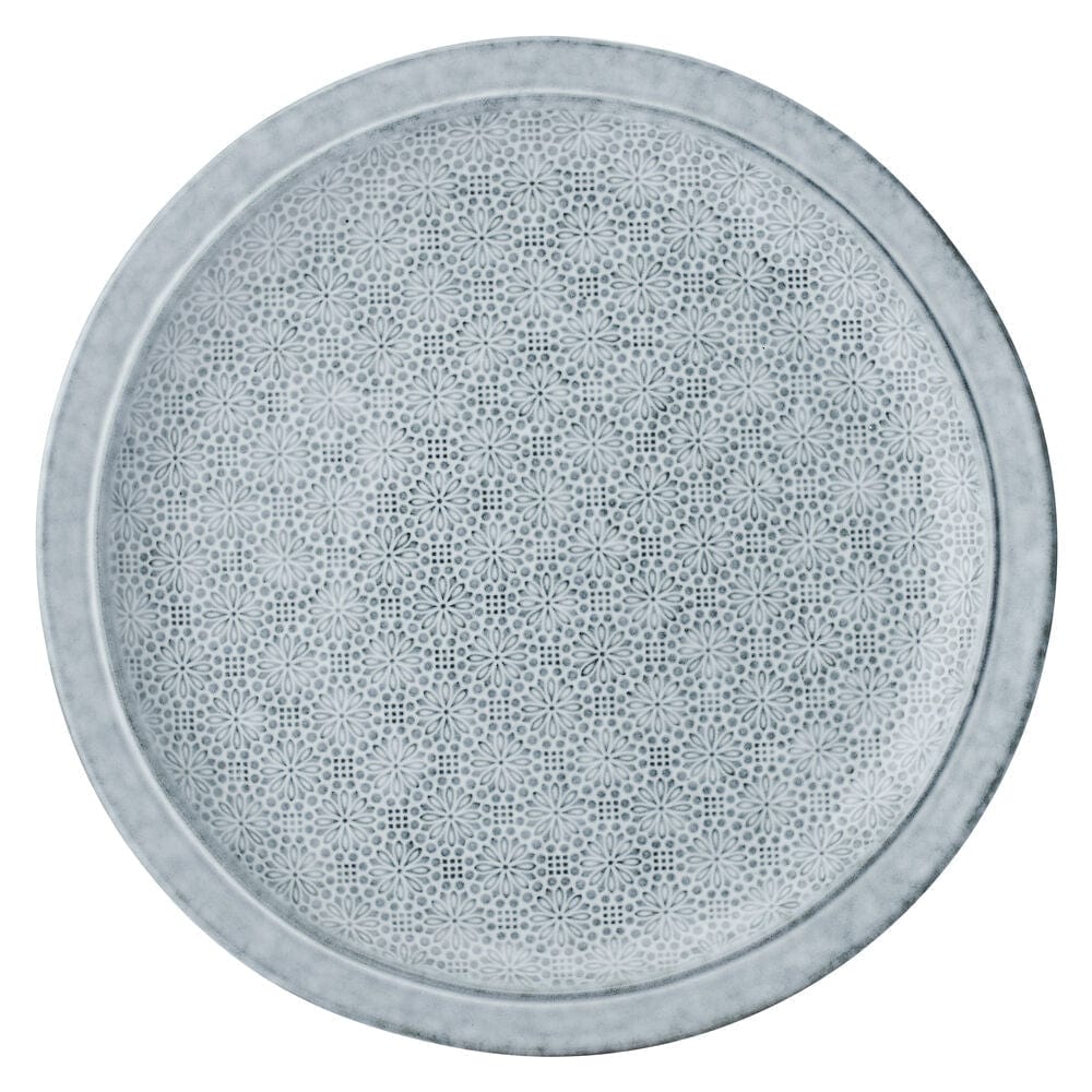 Blooming Meadow Blue 12 Piece Dinnerware Set. Service for 4