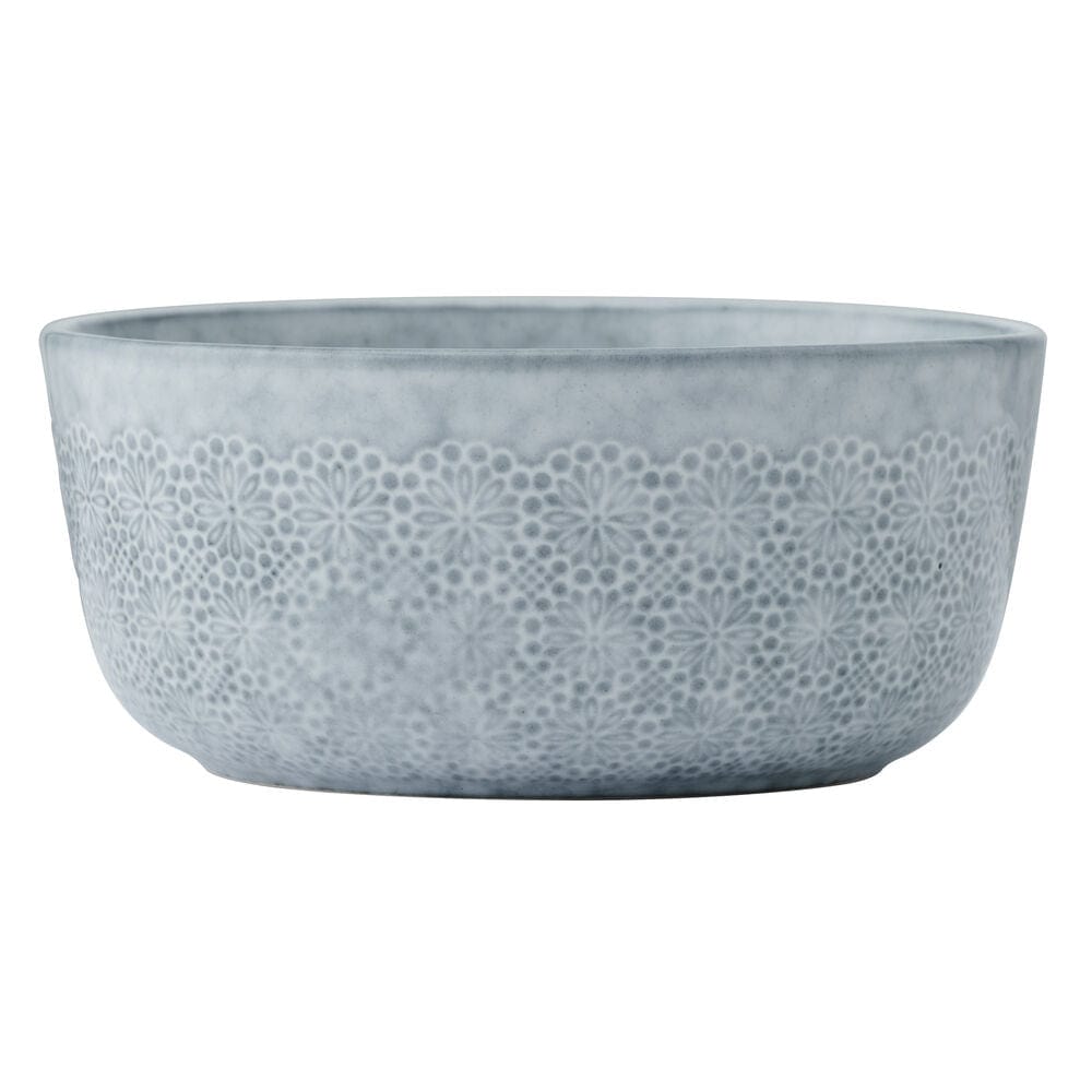 Blooming Meadow Blue 12 Piece Dinnerware Set. Service for 4