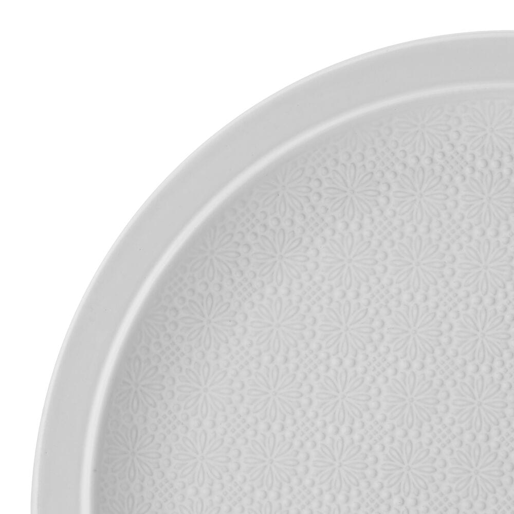 Blooming Meadow Cream 12 Piece Dinnerware Set. Service for 4