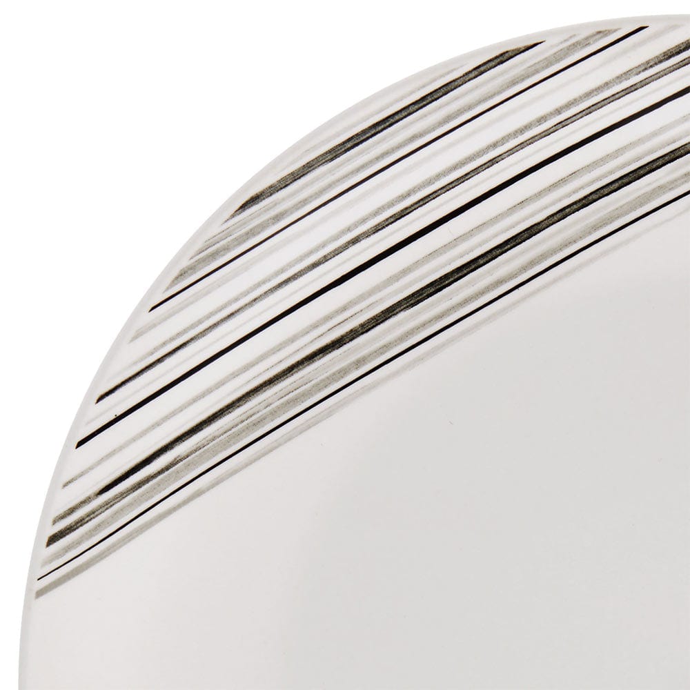 Brushed Lines 16 Piece Dinnerware Set. Service for 4