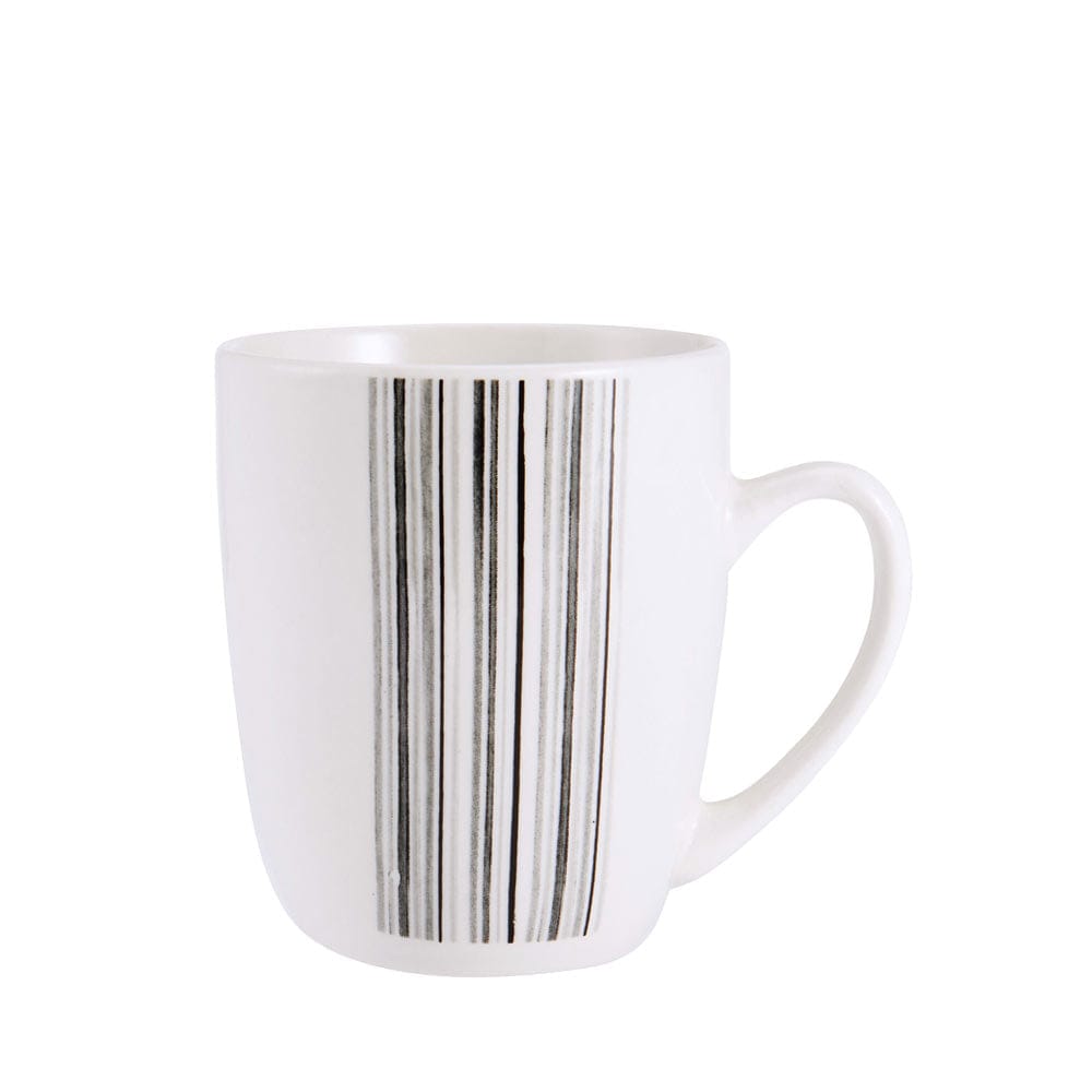 Brushed Lines 16 Piece Dinnerware Set. Service for 4