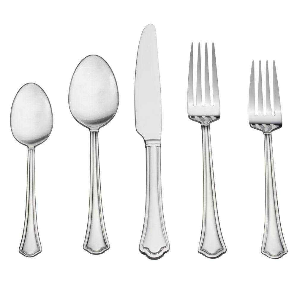 Capri Frost 53 Piece Flatware Set. Service for 8