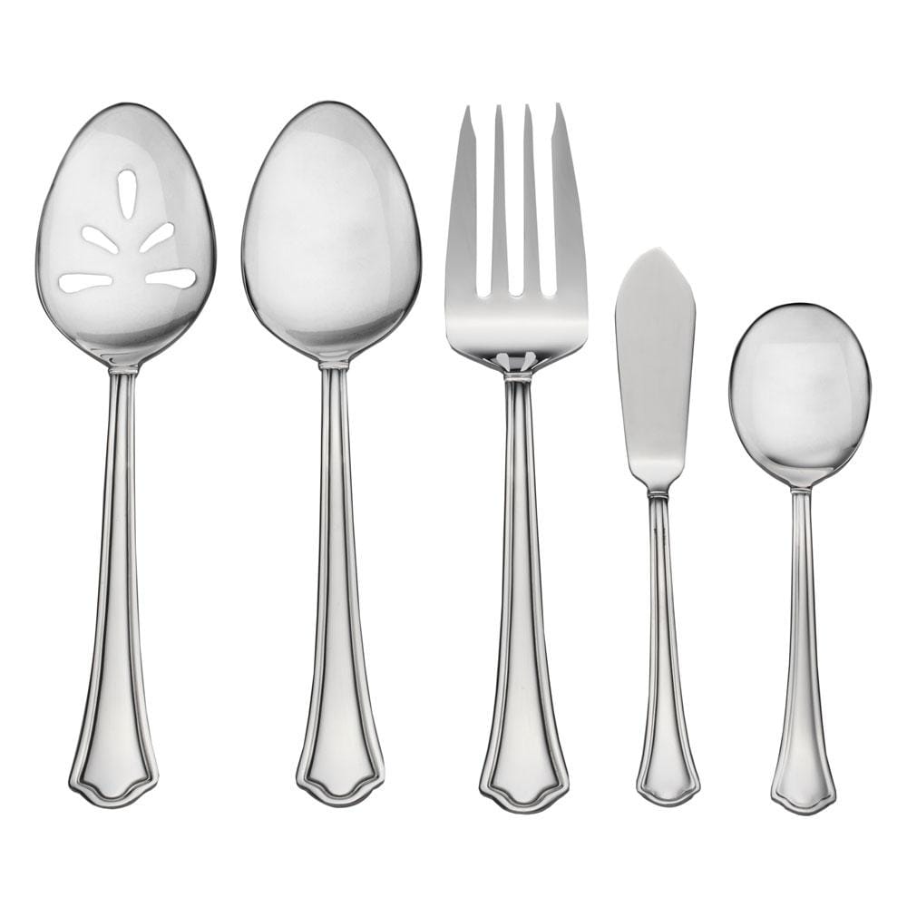 Capri Frost 53 Piece Flatware Set. Service for 8
