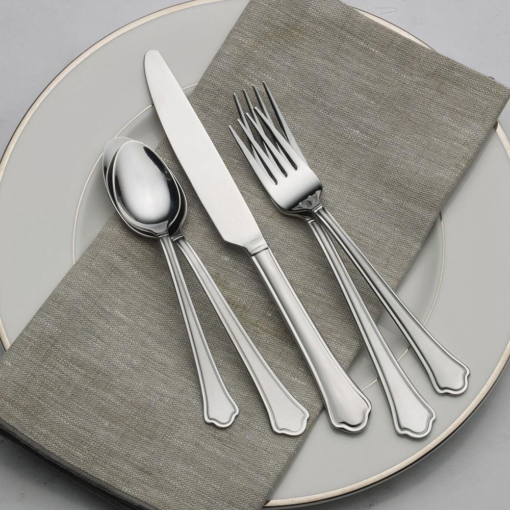 Capri Frost 53 Piece Flatware Set. Service for 8