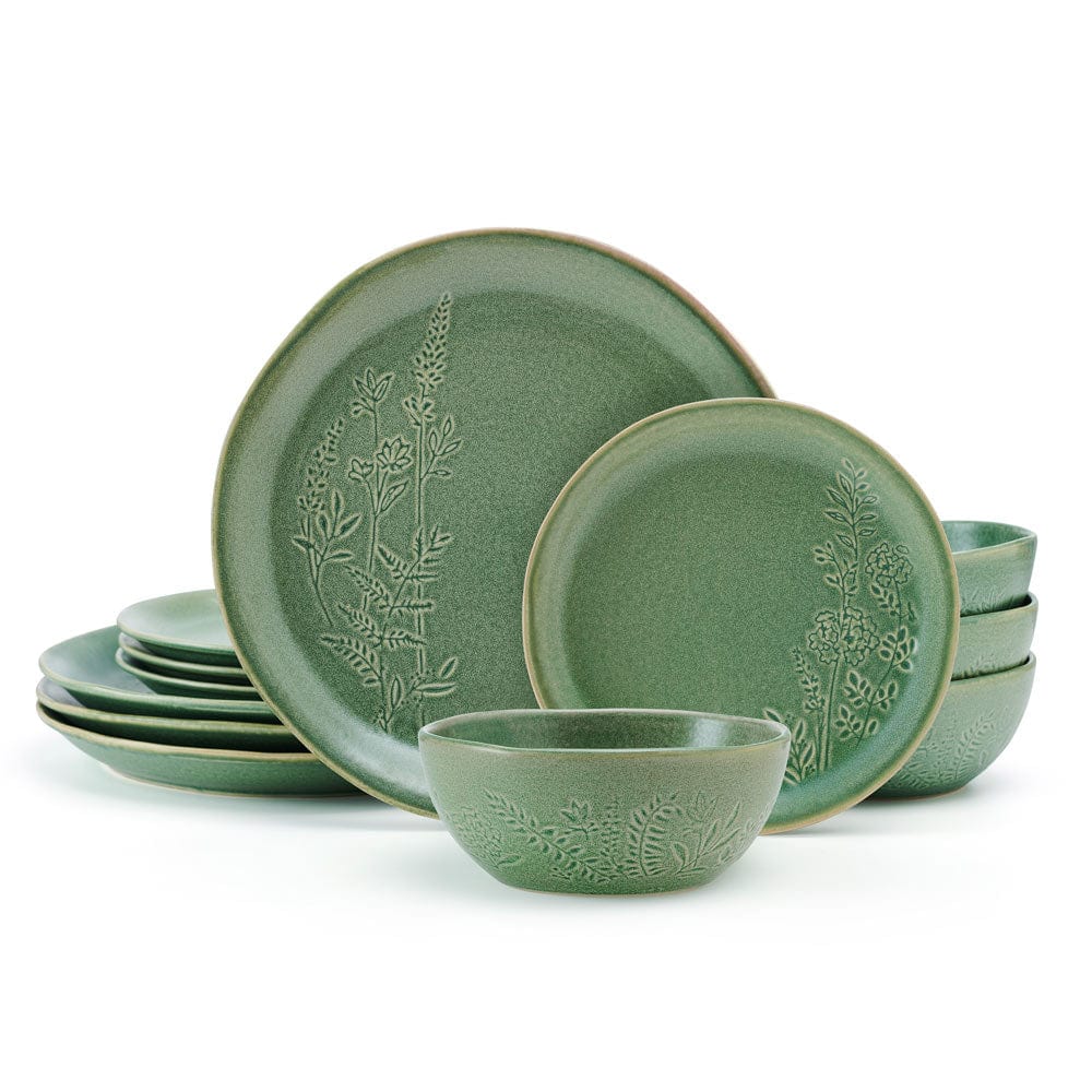 Carrie 12 Piece Dinnerware Set. Service for 4