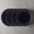 Chateau Midnight Set of 4 Dinner Plates