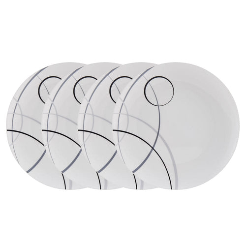 Circles Set of 4 Dinner Plates