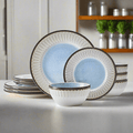 Clara 12 Piece Dinnerware Set. Service for 4