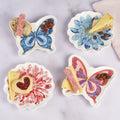 Dolly Parton Mosaic Set of 4 Figural Appetizer Dessert Plates