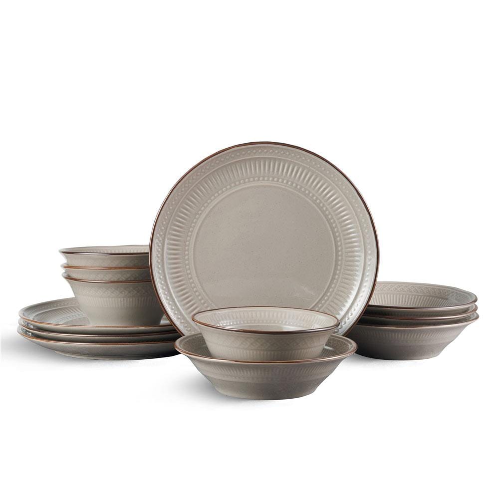 Easton 12 Piece Dinnerware Set. Service for 4
