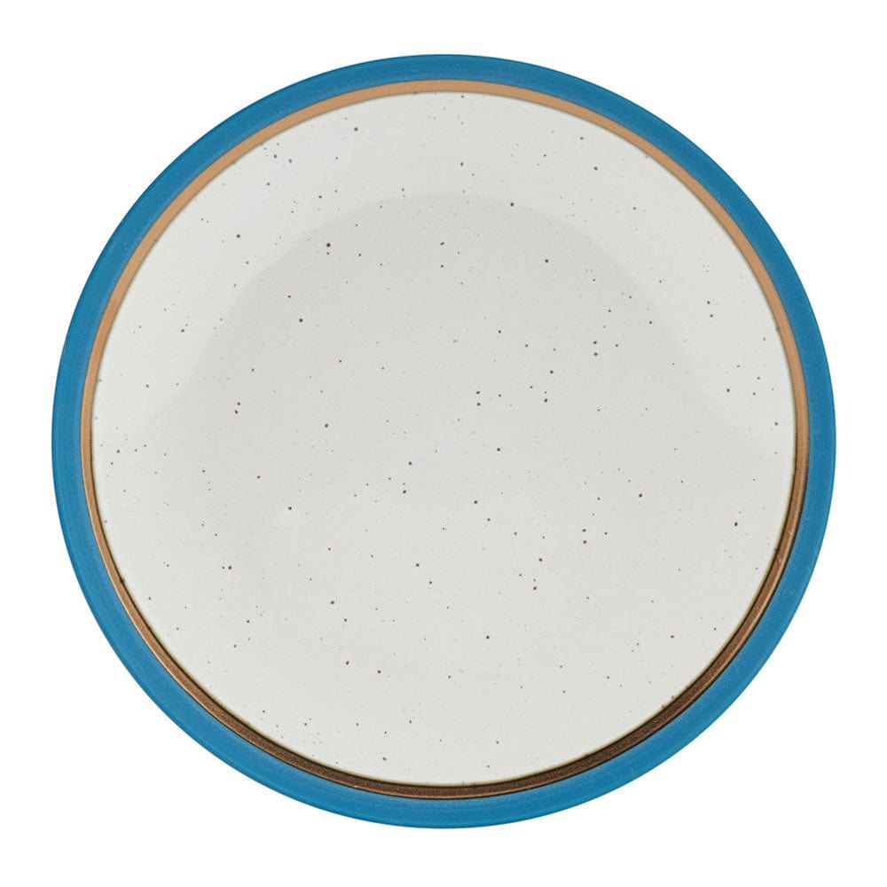 Ezra Blue 16 Piece Dinnerware Set. Service for 4