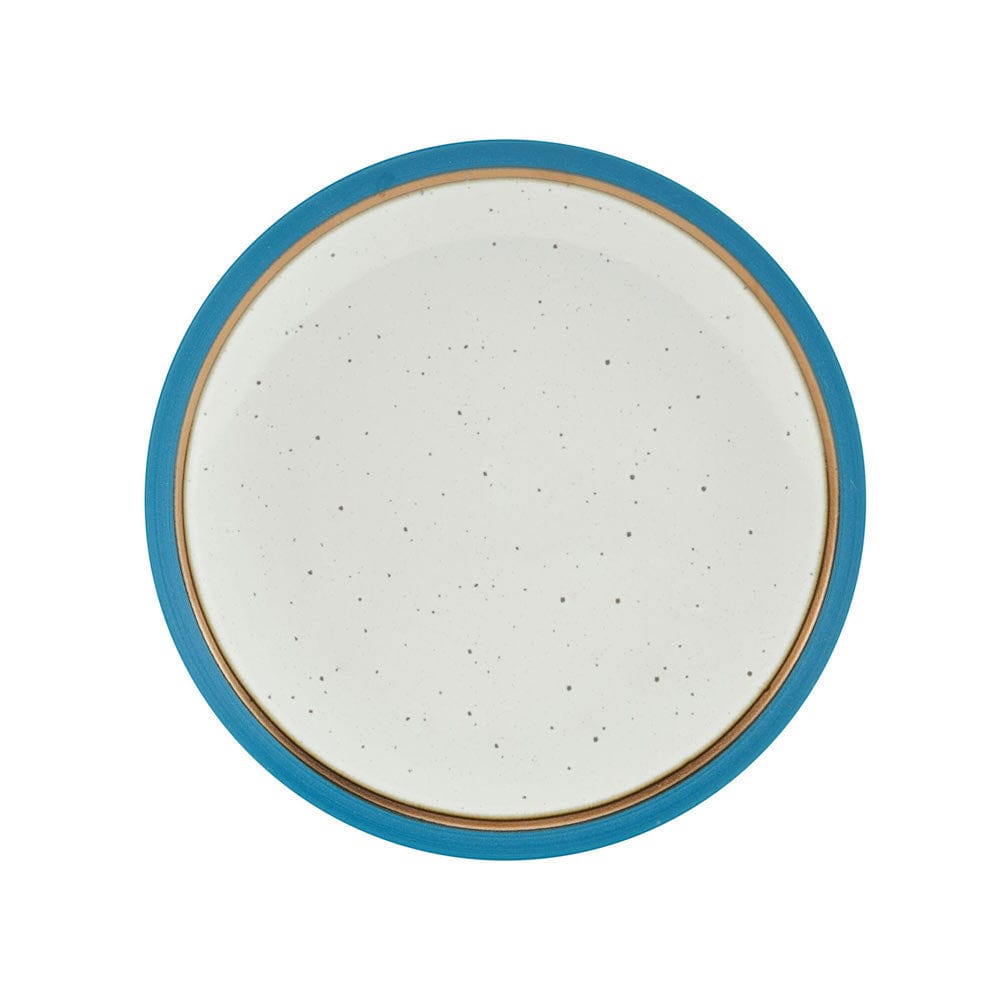 Ezra Blue 16 Piece Dinnerware Set. Service for 4