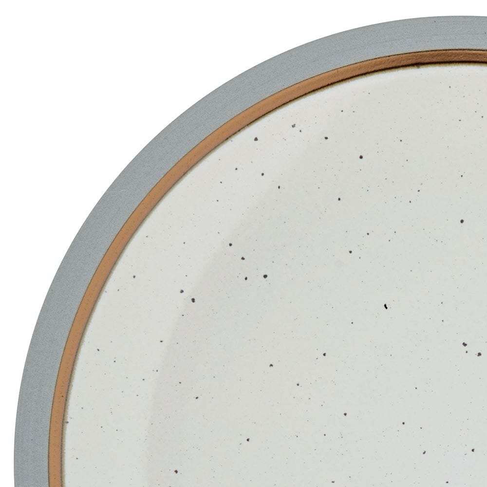 Ezra Grey 16 Piece Dinnerware Set. Service for 4